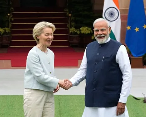 European Union Pursues Stronger Relations with New Delhi Amid Differences Regarding Russia