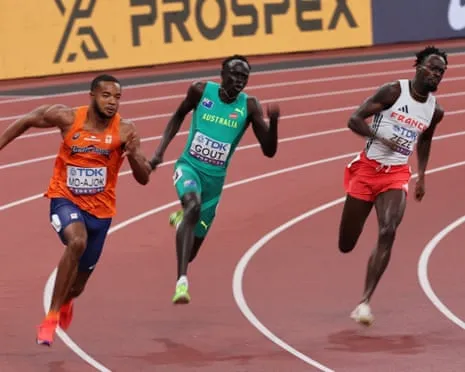 The Young Sprinter Bows Out Following Fourth-Position Finish in Heats